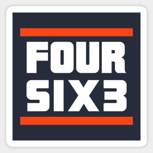 FourSix3 713 Sticker